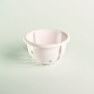 Groot nest zonder haak 13x8 cm - wit