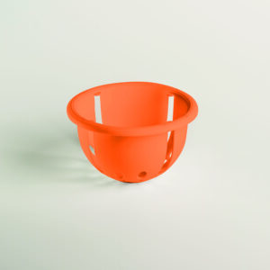 Groot nest zonder haak oranje