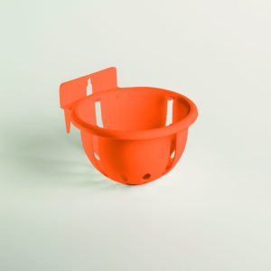 Groot nest met opening en haak voor -10232- oranje