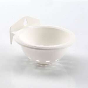 Nest met opening en haak voor -10232- wit