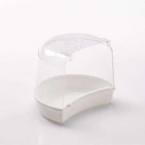 Miami badhuis voor ronde kooien wit