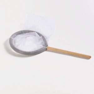 Papegaai vangnet witte vitrage Ø 35 cm