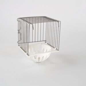 Nestkast met plastic nest Ø 10 cm