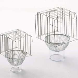 Nestkast met gaasnest klein en groot