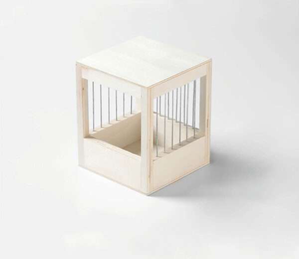 Houten nestkast groot